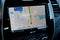 Miami, Florida USA - May 3, 2019.GPS navigation in the cabin of a modern car. modern technologies