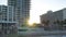 Miami hollywood sunny isles beach sunset pier panorama 4k florida usa
