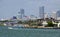Miami and Miami Beach Scenic Panoramic View