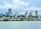 Miami scenic view and skyline