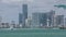Miami skyline daytime in 4K