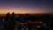 Miami Skyline at Sunset. Aerial View, USA