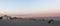 Miami South Beach Sunset panoramic