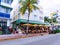 Miami, United States of America - November 30, 2019: Majestic Hotel at Ocean drive in Miami Beach, Florida