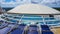 Miami, USA - April 29, 2022: Solarium at Symphony of the seas