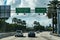 MIAMI, USA - FEBRUARY 7, 2017 - Florida congested highways