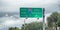 Miami - West Palm Beach interstate signs