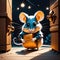 mice and rats, AI-Generatet