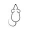 Mice vector icon outline