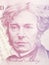 Michael Faraday a portrait from old  British money