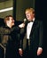 Michael Feinstein and Donald Trump at Madame Tussauds Opening