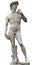 Michelangelo\'s David with clipping path