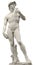 Michelangelo\'s David with clipping path