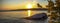 Michigan Beach Shipwreck Sunrise Panorama
