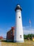 Michigan lighthouse au sable lighthouse lighthouse with blue sky