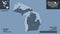 Michigan, state of Mainland United States,. Previews. Administrative