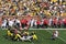 Michigan Wolverines Field Goal Block