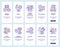 Micro community onboarding mobile app screen set