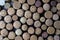 Micro corks for wine and champagne.