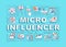 Micro Influencers word concepts banner