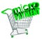 Micro Payments Shopping Cart Buy Send Money Digital Store