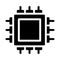 Micro vector glyph flat  icon