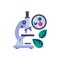 Microbiology science icon