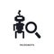 microbots isolated icon. simple element illustration from artificial intellegence concept icons. microbots editable logo sign