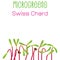 Microgreens Swiss Chard. Seed packaging design. Sprouting seeds of a plant