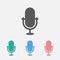 microphone icon mike mic speak sing voice