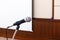 Microphone in meeting or conference room