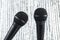 Microphone for speeches and songs