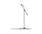 Microphone stand semi flat RGB color vector illustration