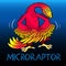 Microraptor cute character dinosaurs