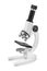 microscope for chemical and biological research vector illustration