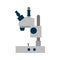 Microscope flat icon