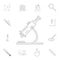 Microscope icon. Detailed set of Science and lab illustrations. Premium quality graphic design icon. One of the collection icons f