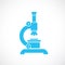 Microscope vector icon