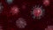 Microscope virus close up. 3d rendering. Coronavirus 2019-nCov novel coronavirus concept resposible for asian flu