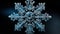 Microscopic Marvel: Snowflake Hexagonal Structures