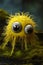 Microscopic Marvels: A Closeup Look at a Fuzzy Pocket Monster Co