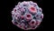 Microscopic View of Cancer: High-Resolution Image of Human Cancer Cells: Genetic Diseases