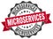 microservices seal. stamp