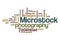 Microstock photography - Word Cloud