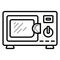 Microwave icon 