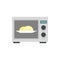 Microwave icon, flat style