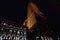 Mid Continent Tower and One Gas skyscrapers with the city Municipal building in downtown Tulsa OK at night