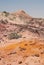 Midbar Yehuda hatichon reserve in the judean desert in Israel, mountain landscape, wadi near the dead sea