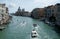 Midday traffic on Grand Canal near Santa Maria della Salute