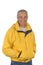 Middle aged man in anorak